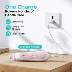 COSLUS five-speed settings for precise nail care across ages