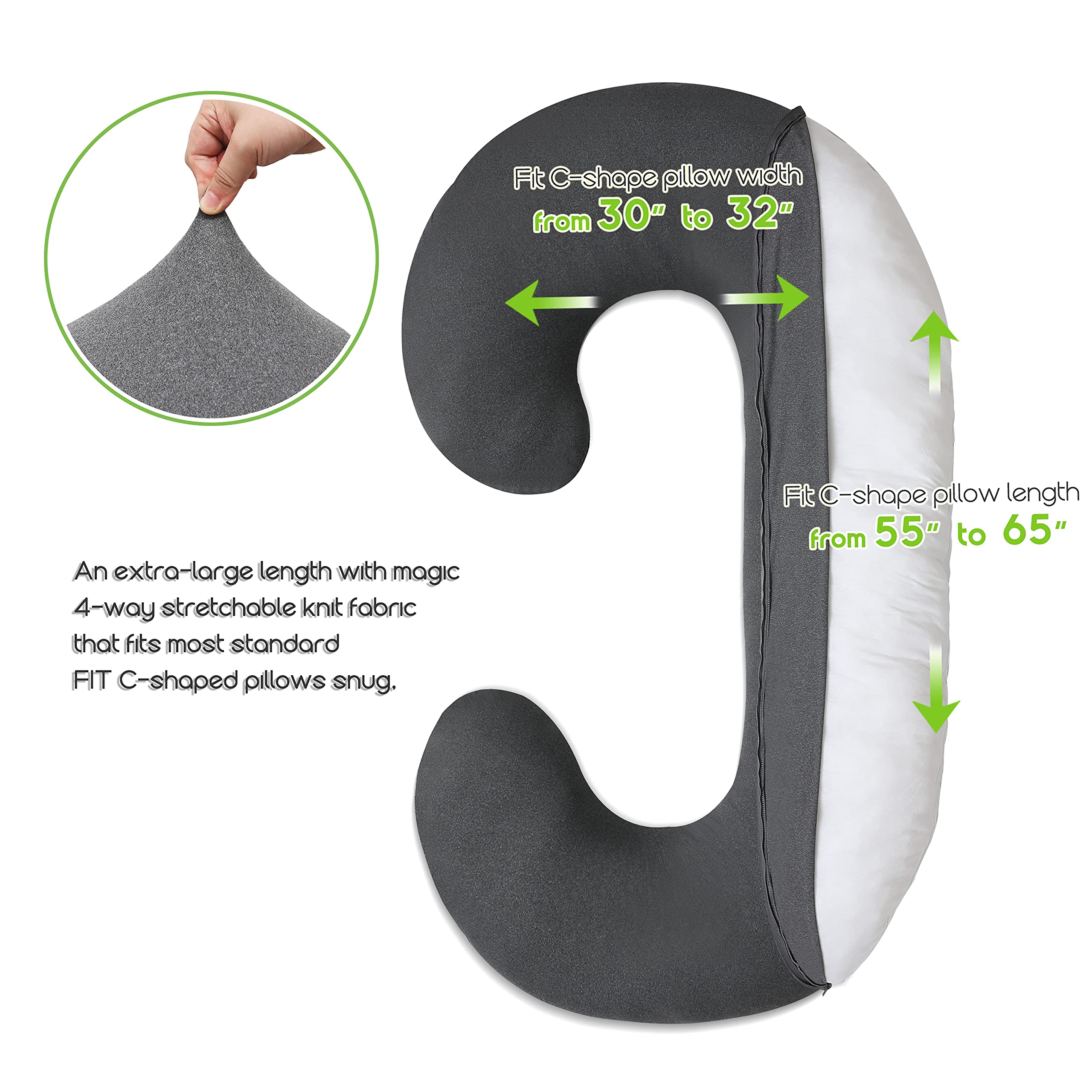 COSMOPLUS soft jersey-knit fabric provides breathable, moisture-wicking comfort.