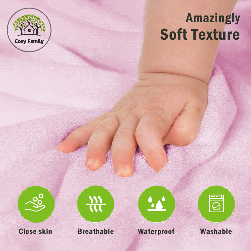 Durable Cosy Family bamboo towel withstands many washes and dries quickly.