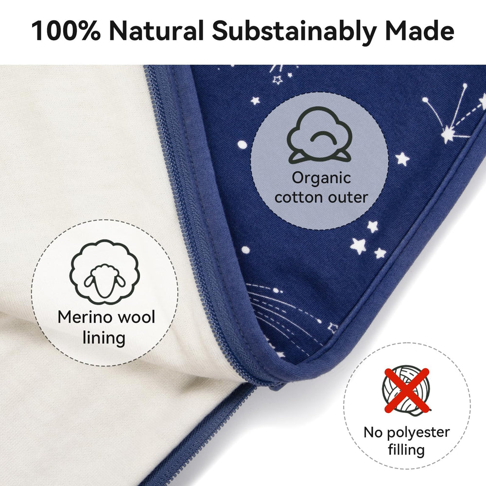CosyDiary double-shoulder-snaps enable secure, adjustable fit.