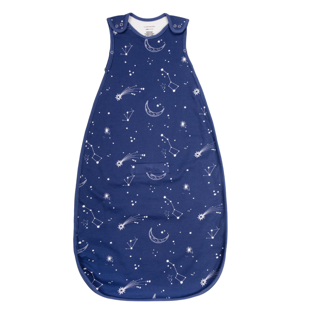 CosyDiary merino-wool inner layer offers soft warmth for baby skin.