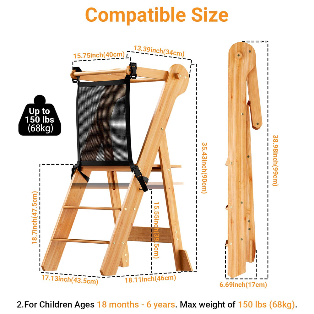 COSYLAND foldable design keeps storage neat in compact kitchens