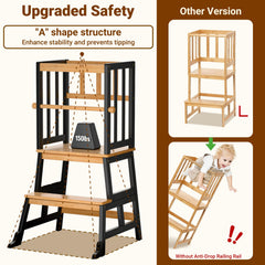 COSYLAND solid natural finish supports daily learning and play