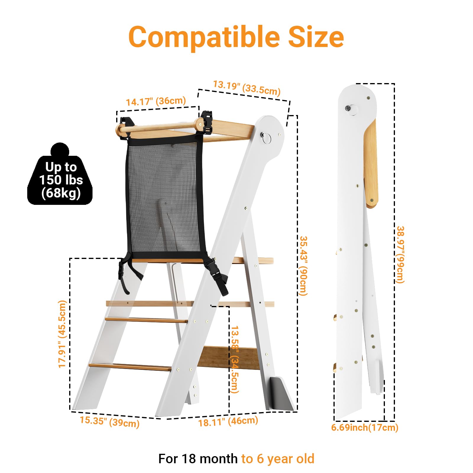 COSYLAND quick-install design ships mostly pre-assembled for fast setup.
