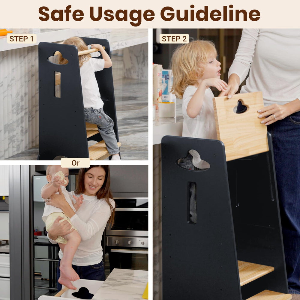 COSYLAND wide anti-drop panel ensures safe enclosure while learning.