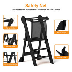 COSYLAND toddler stool height adjustable to grow with child.