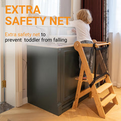 COSYLAND safety net ensures confidence while practicing at counters and sinks