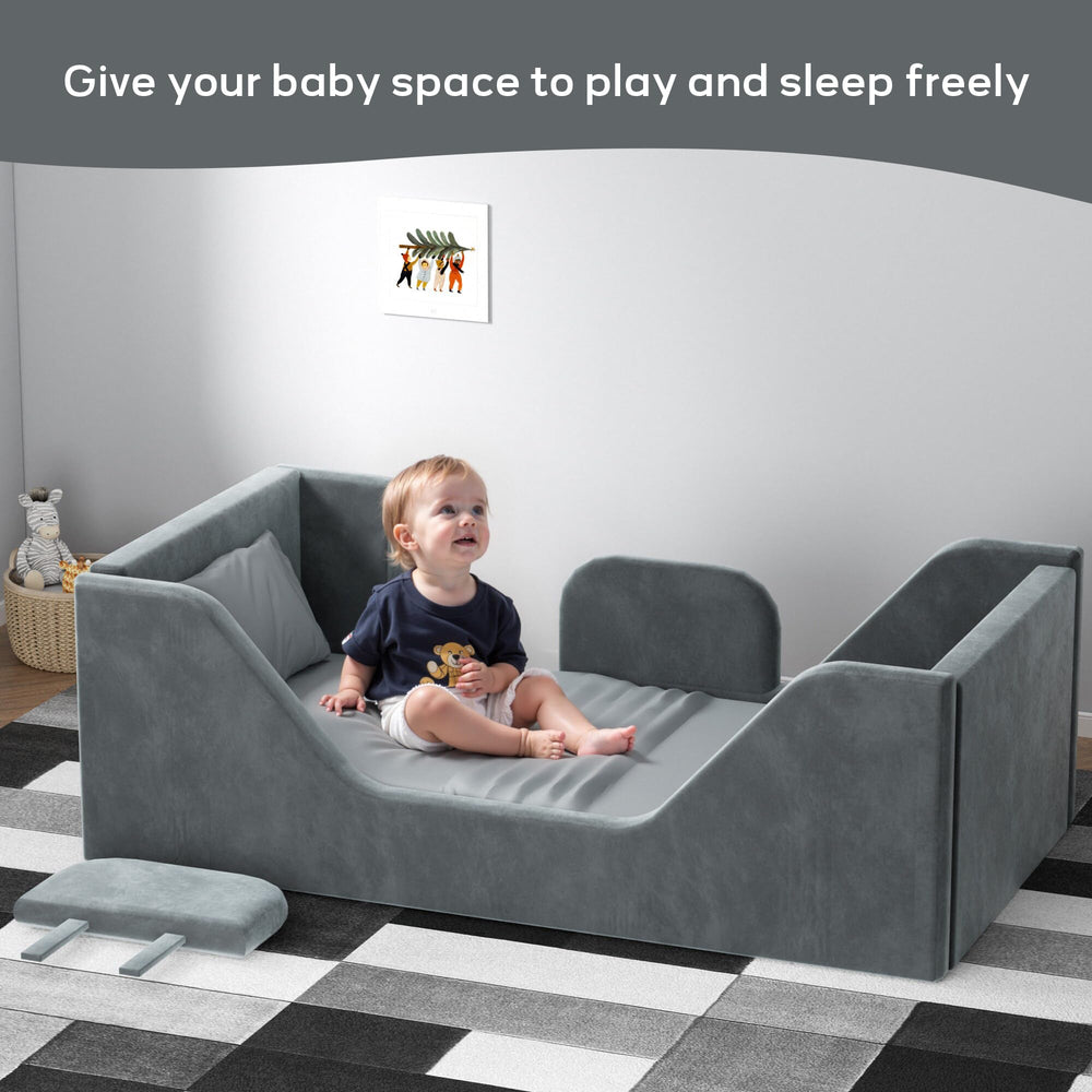 COSYSUPER toddler bed easy assembly with clear instructions