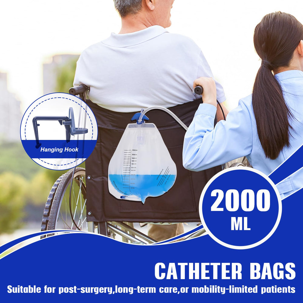Cotchen anti-reflux clip supports consistent drainage.
