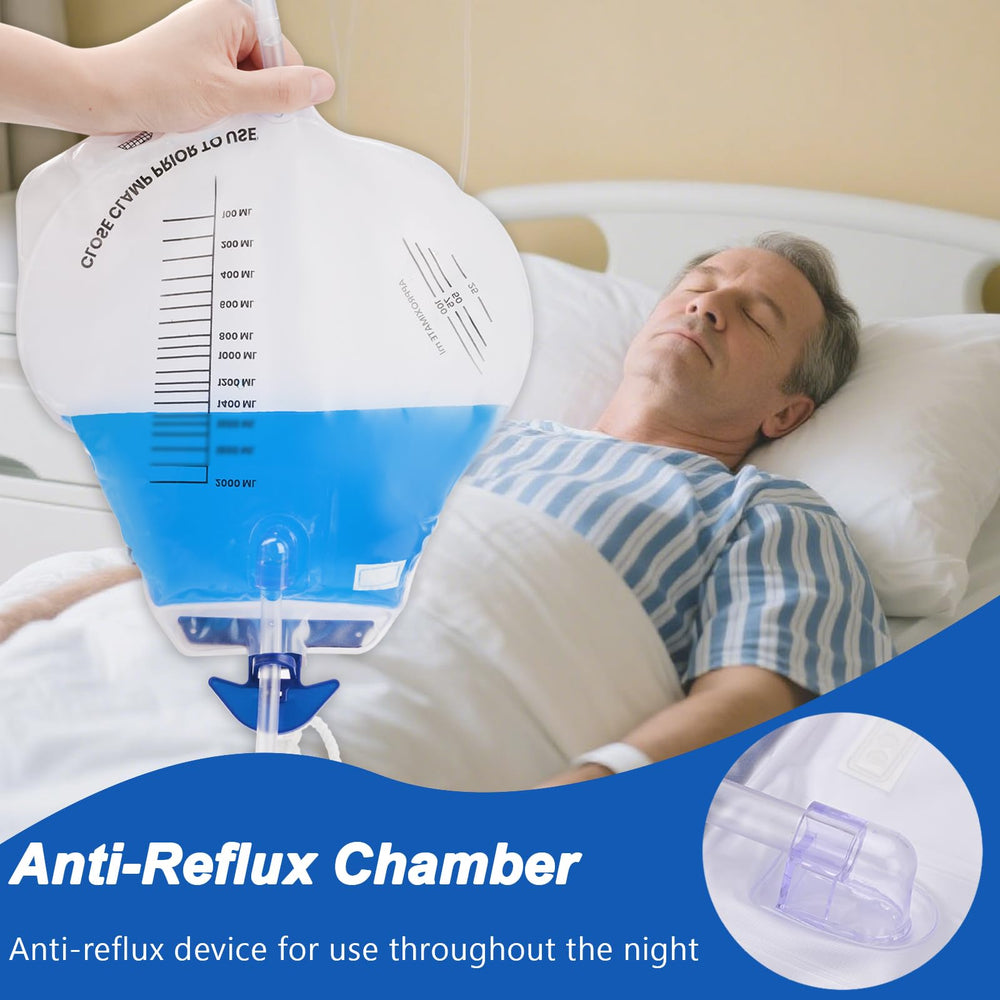 Cotchen anti reflux valve close-up showing leak prevention feature