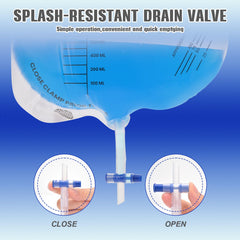 Cotchen conical joint and protective cap maintain clean connections.
