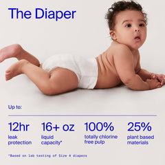 Coterie baby wipes 672-count in a 12-pack for gentle cleansing