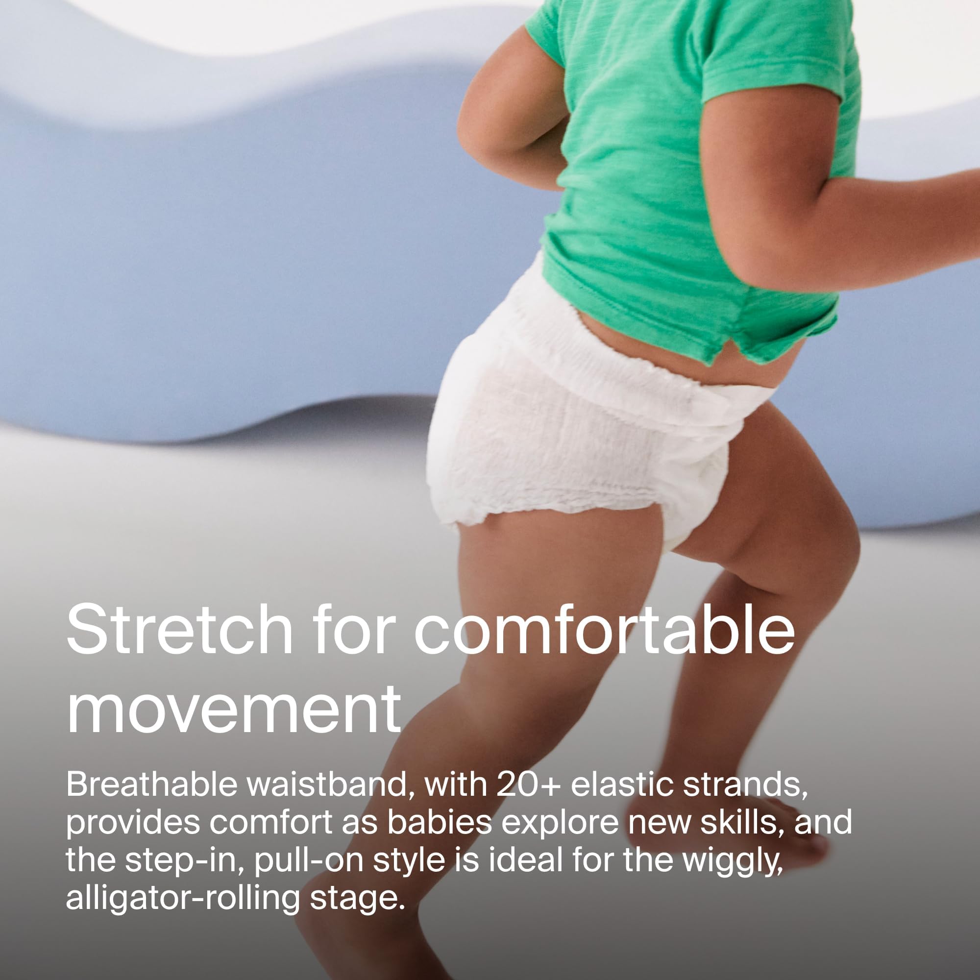 Coterie The Pant overnight protection feature highlighted for night use.