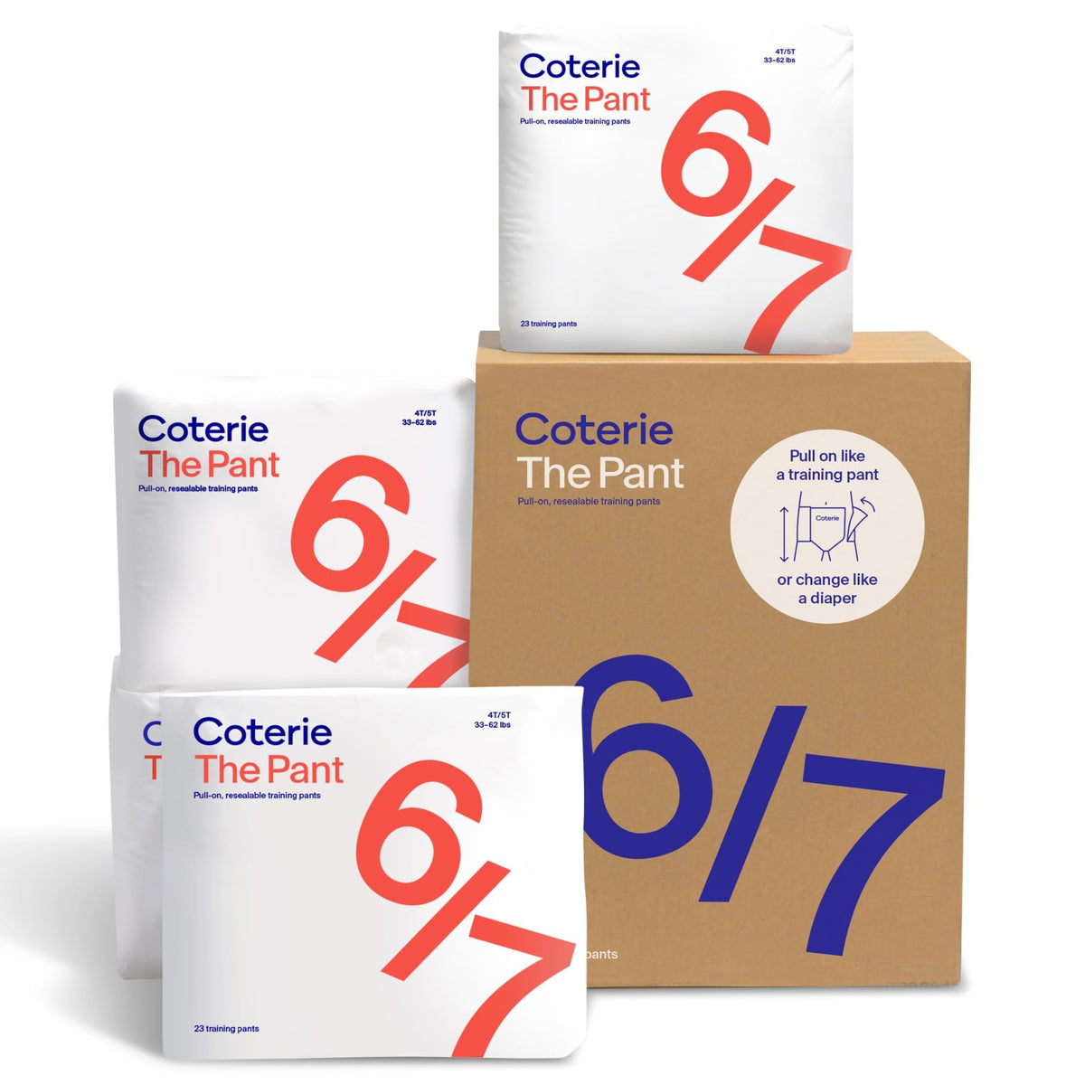 Coterie The Pant size 6 outer shell seen on a calm, comfortable fit.