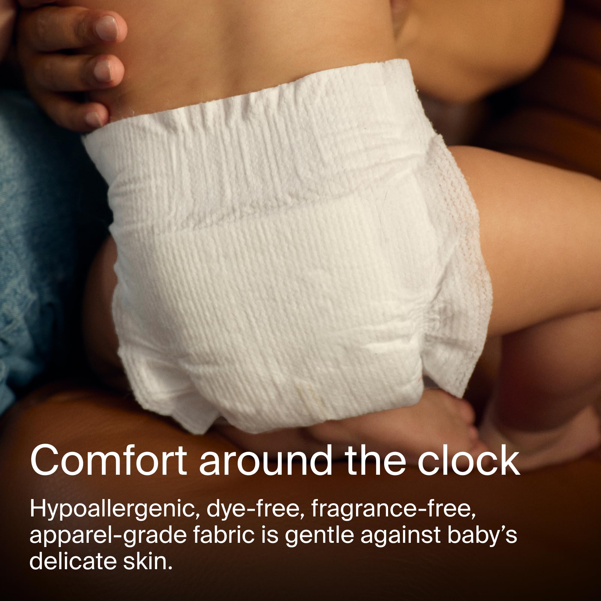Coterie wipes with extra-large sheets for gentle, thorough cleansing.