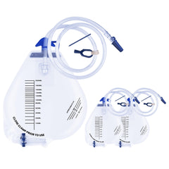 COTOM catheter bag anti-reflux chamber for smoother drainage