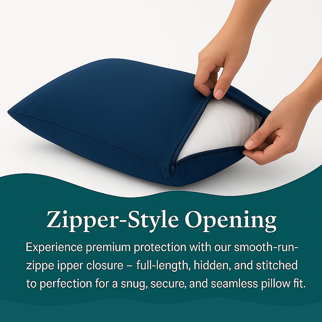 Cotton Stich machine-washable pillowcase simplifies cleanup for busy families.