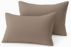 COTTON STICH envelope-closure pillowcase – secure fit, easy pillow insertion for busy mornings.