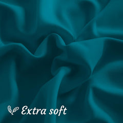 Cotton Stich mini pillowcase 12x16 teal with zipper for quick changes