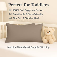 COTTON STICH mini pillowcase 12x16 – fits small inserts and keeps bedtime neat.