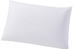 Cotton Stich mini pillowcase zipper closure detail, easy to insert and secure.