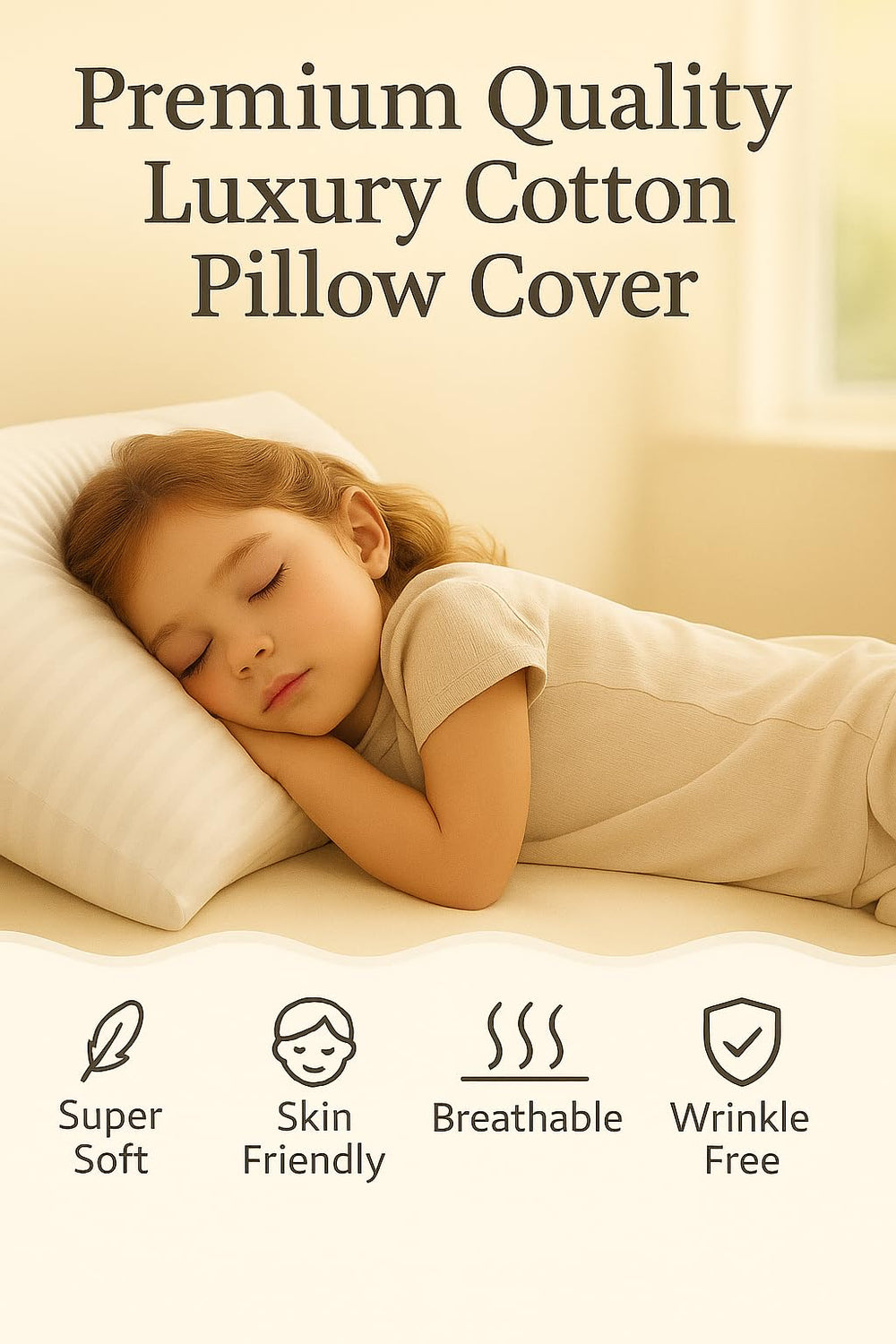 Cotton Stich soft, breathable cotton ideal for sensitive toddler skin.