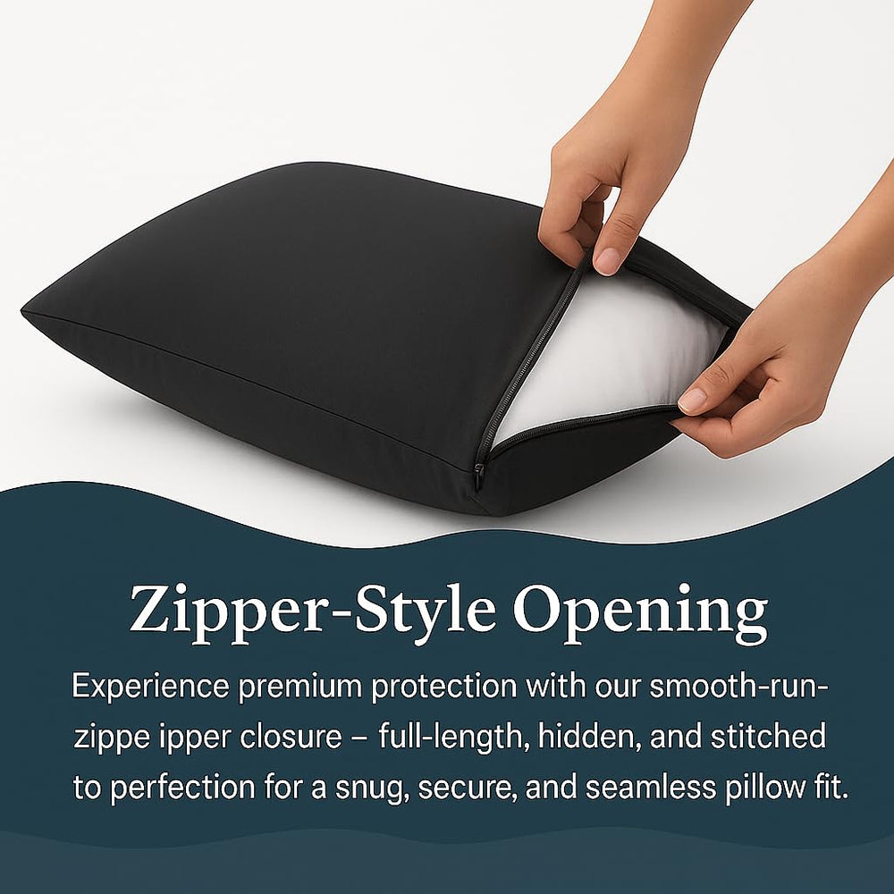 Cotton Stich dark-grey pillowcase complements minimalist nursery decor