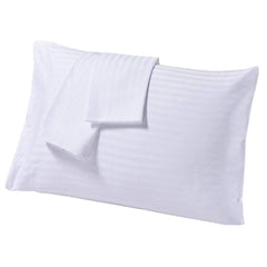 COTTON STICH toddler pillowcase set 2 in front view, soft sleep-ready fabric