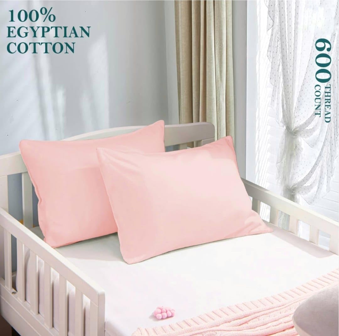 COTTON STICH travel-friendly mini pillowcase fits compact pillows for trips