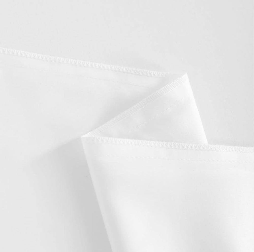 COTTON STICH zipper closure on mini pillowcase for easy insertion