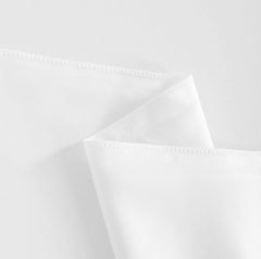 COTTON STICH zipper closure on mini pillowcase for easy insertion