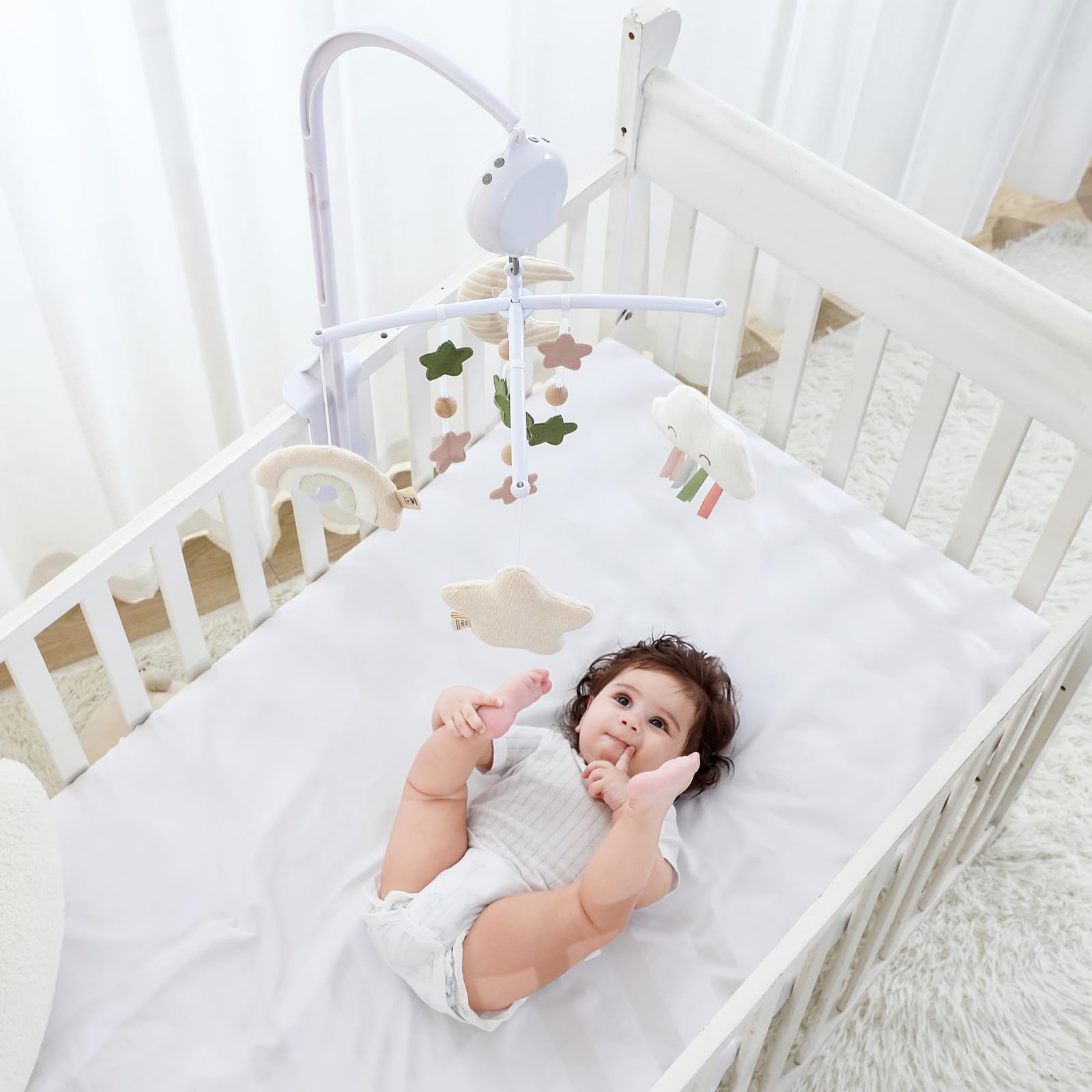 COTTONBEBE compatibility for cribs and Pack N Play layouts.