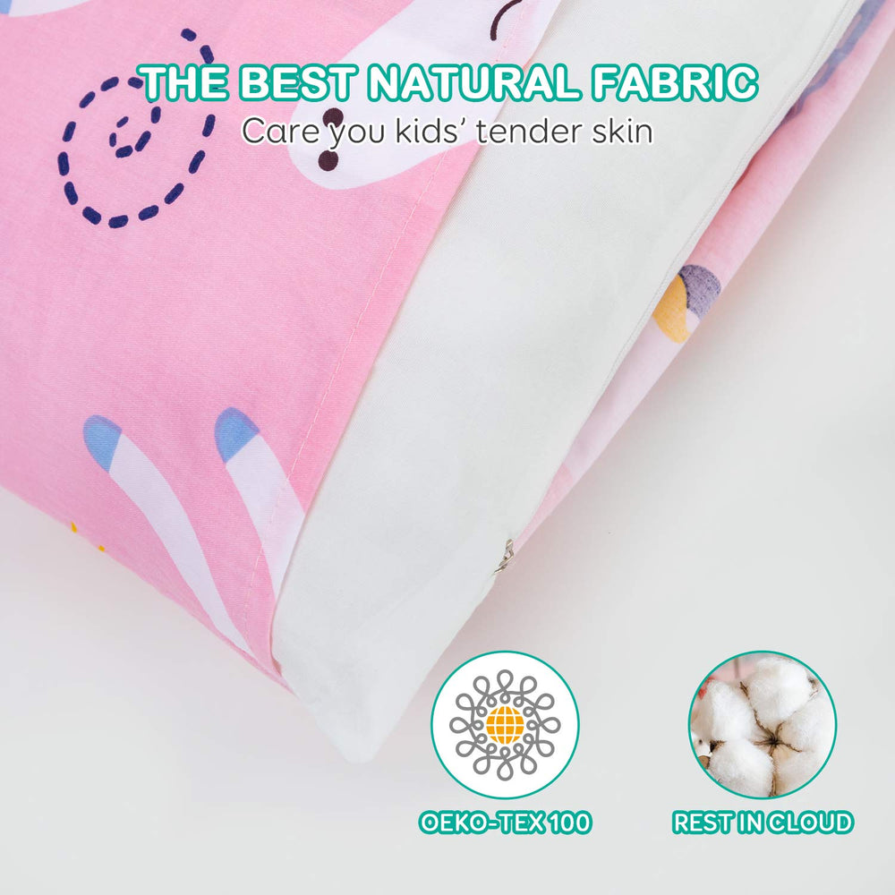 Cottonblue compact toddler pillow ready for travel and daycare