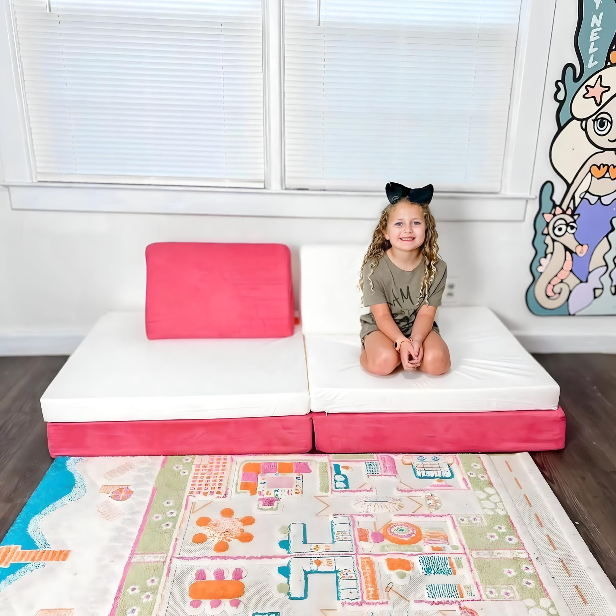 Couch Swag liner design stays quiet under the couch cover