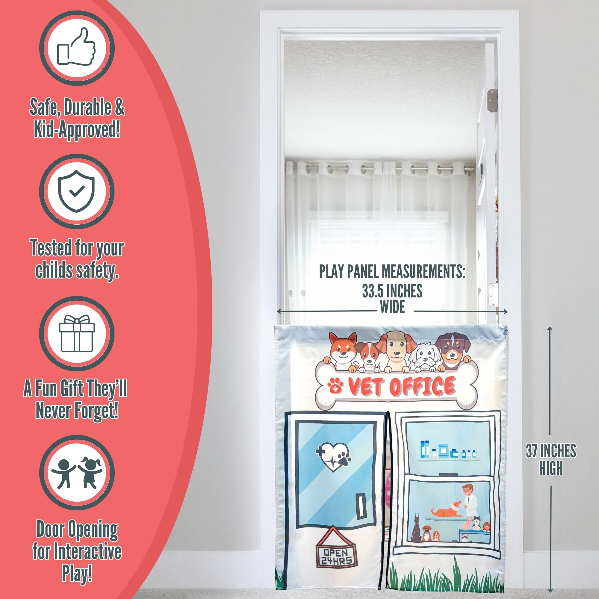 Couch Swag panel features vibrant graphics for engaging storytelling
