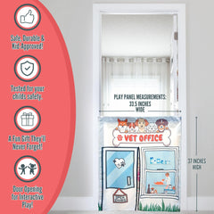 Couch Swag panel features vibrant graphics for engaging storytelling