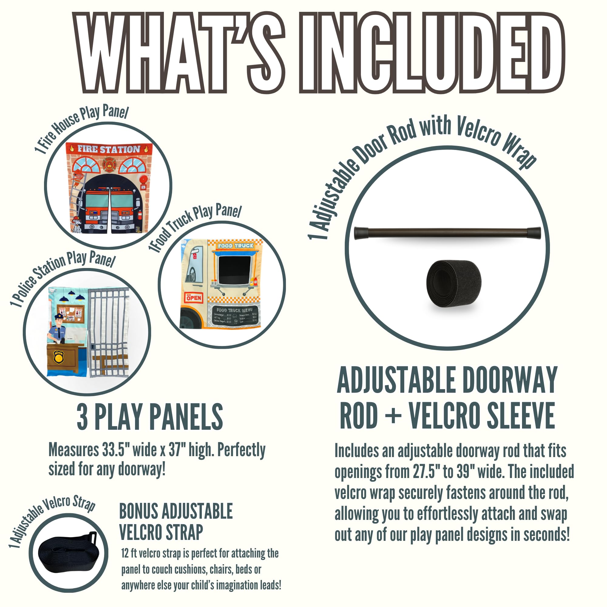 Couch Swag Play Panel rotate panels promotes versatile storytelling adventures.