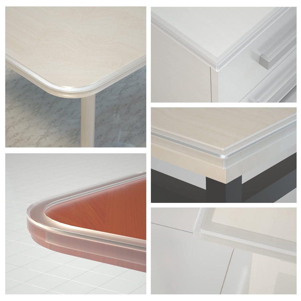 COUMENO edge protector on a long length of 3.3 ft covering multiple edges.