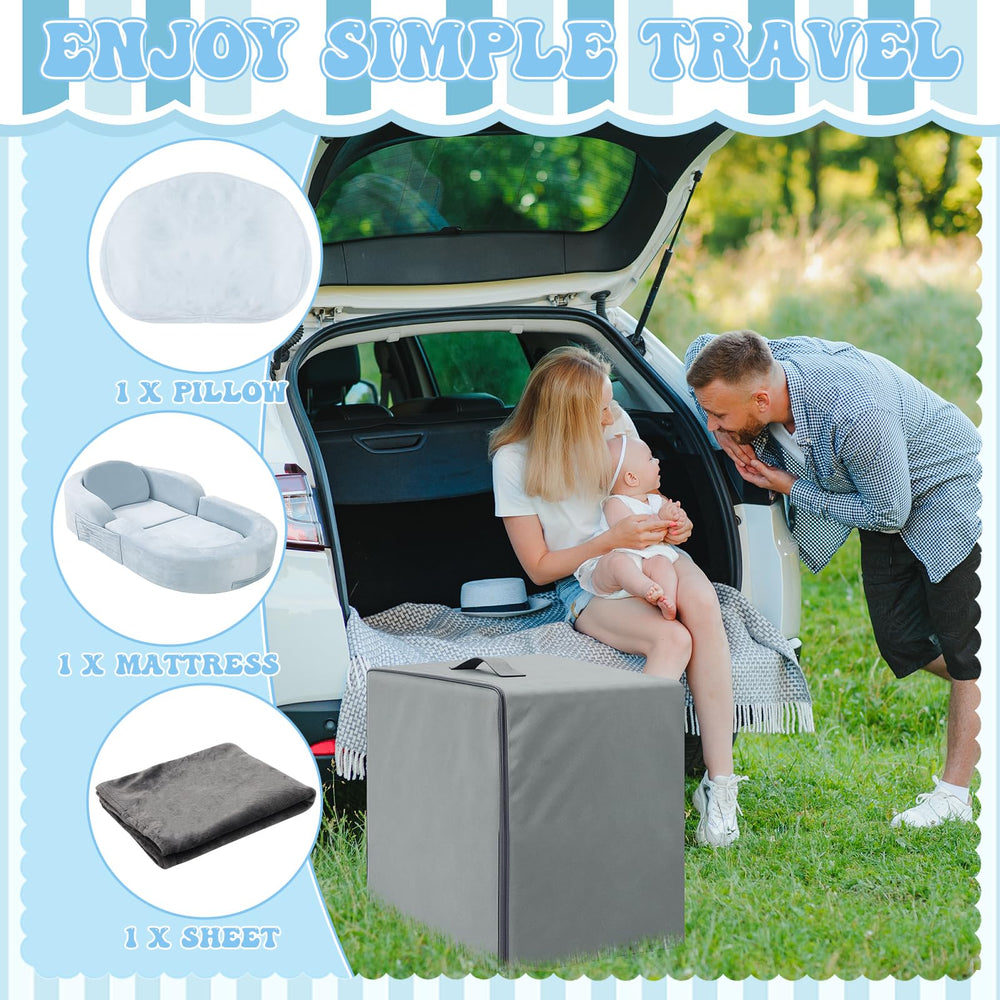 Coumy portable storage bag makes packing quick for on-the-go families.