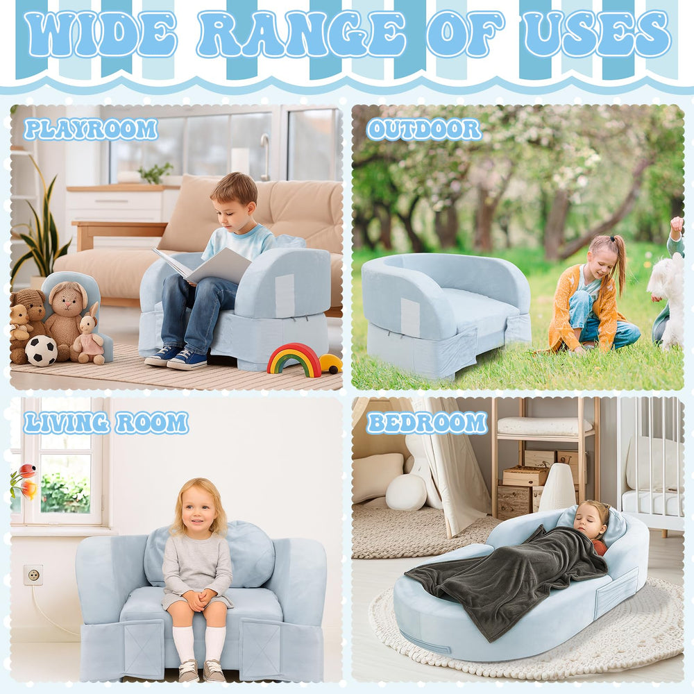 Coumy waterproof covers keep the sleeping surface clean after spills.
