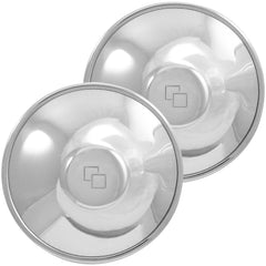 COVERbasics trilaminated silver cups demonstrate durable shielding.