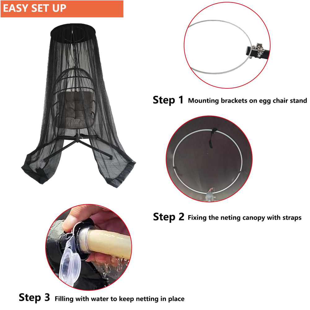 Coverify dual-side zipper design allows easy entry and exit from the chair.
