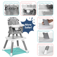 Cowiewie table-and-chair-set creates compact dining and play area