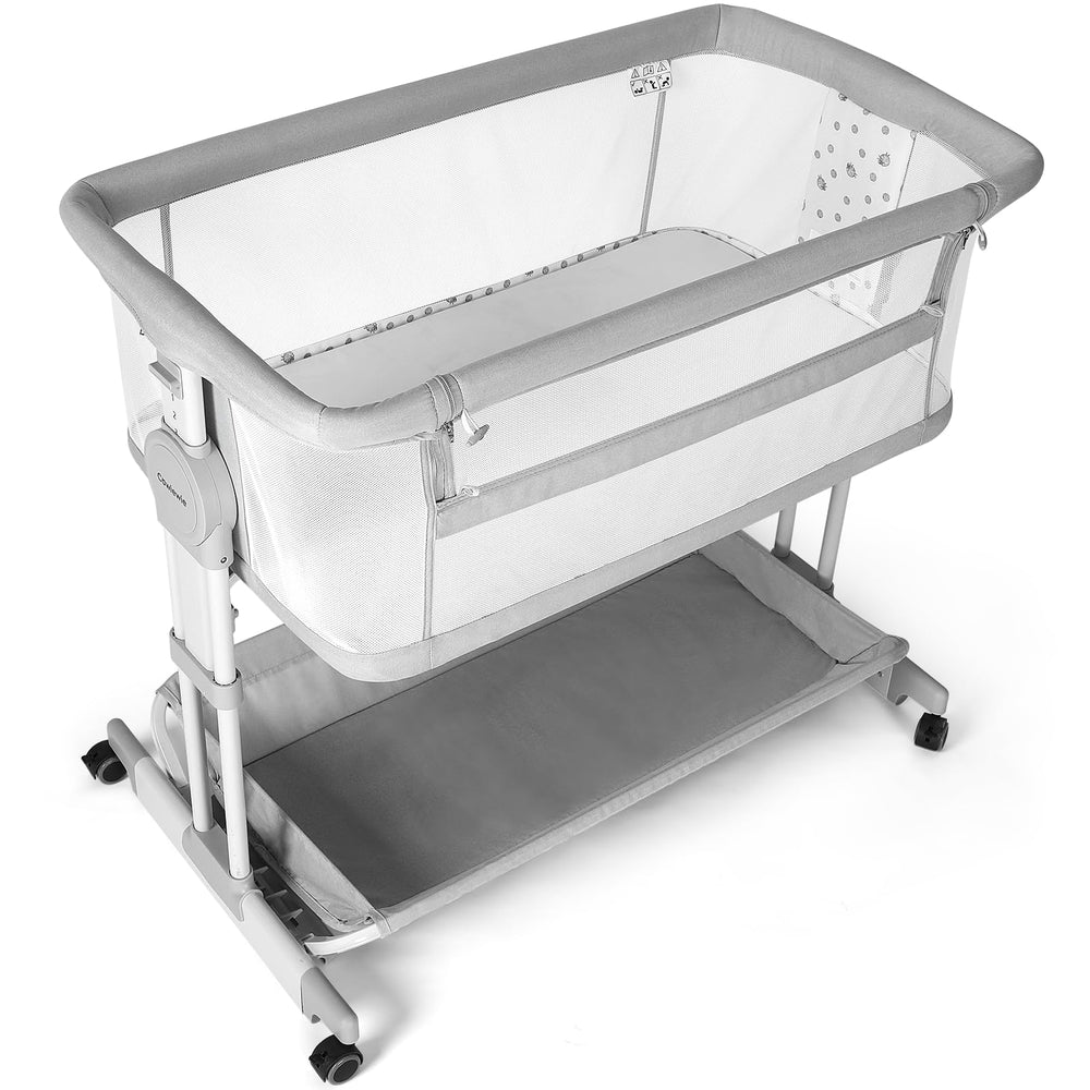 Cowiewie Bassinet offers standalone or co-sleep mode for versatile nighttime routines.