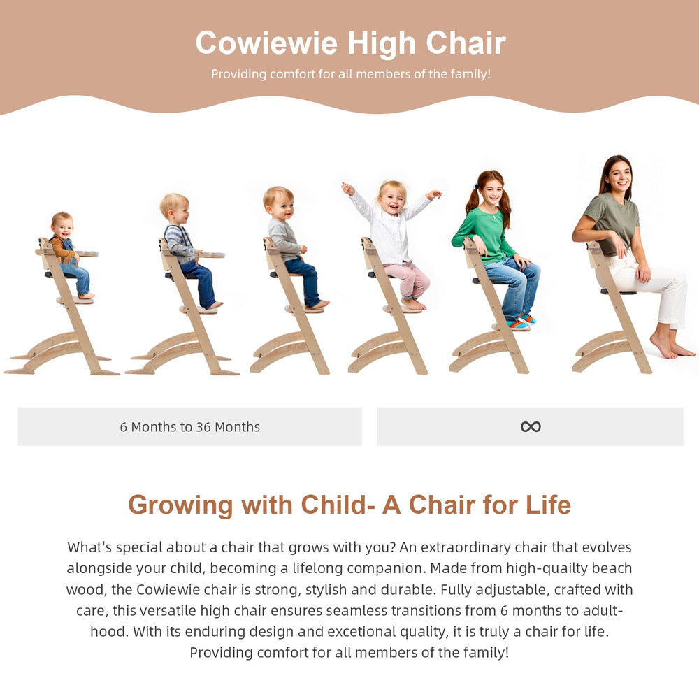 Cowiewie EZ Strap harness 5-point and 3-point options