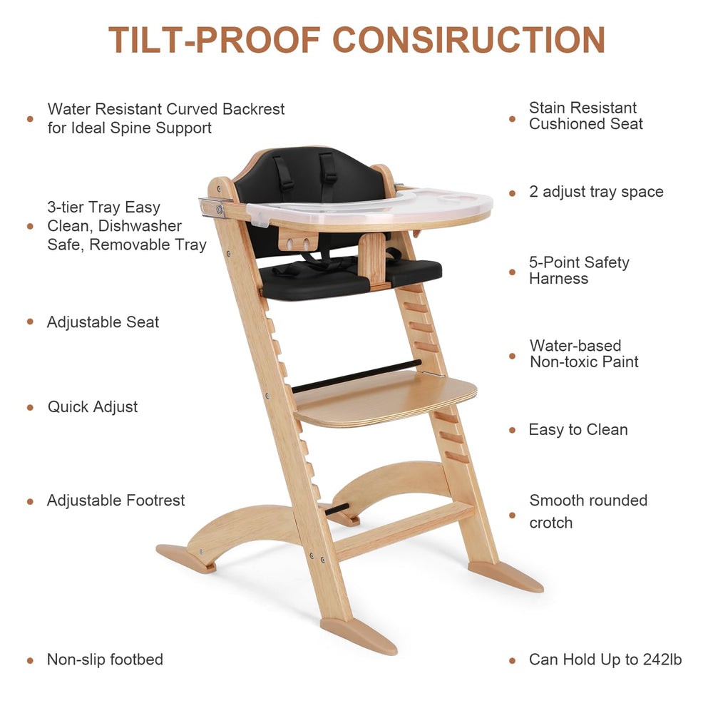 Cowiewie one-piece frame safety design provides tipping stability