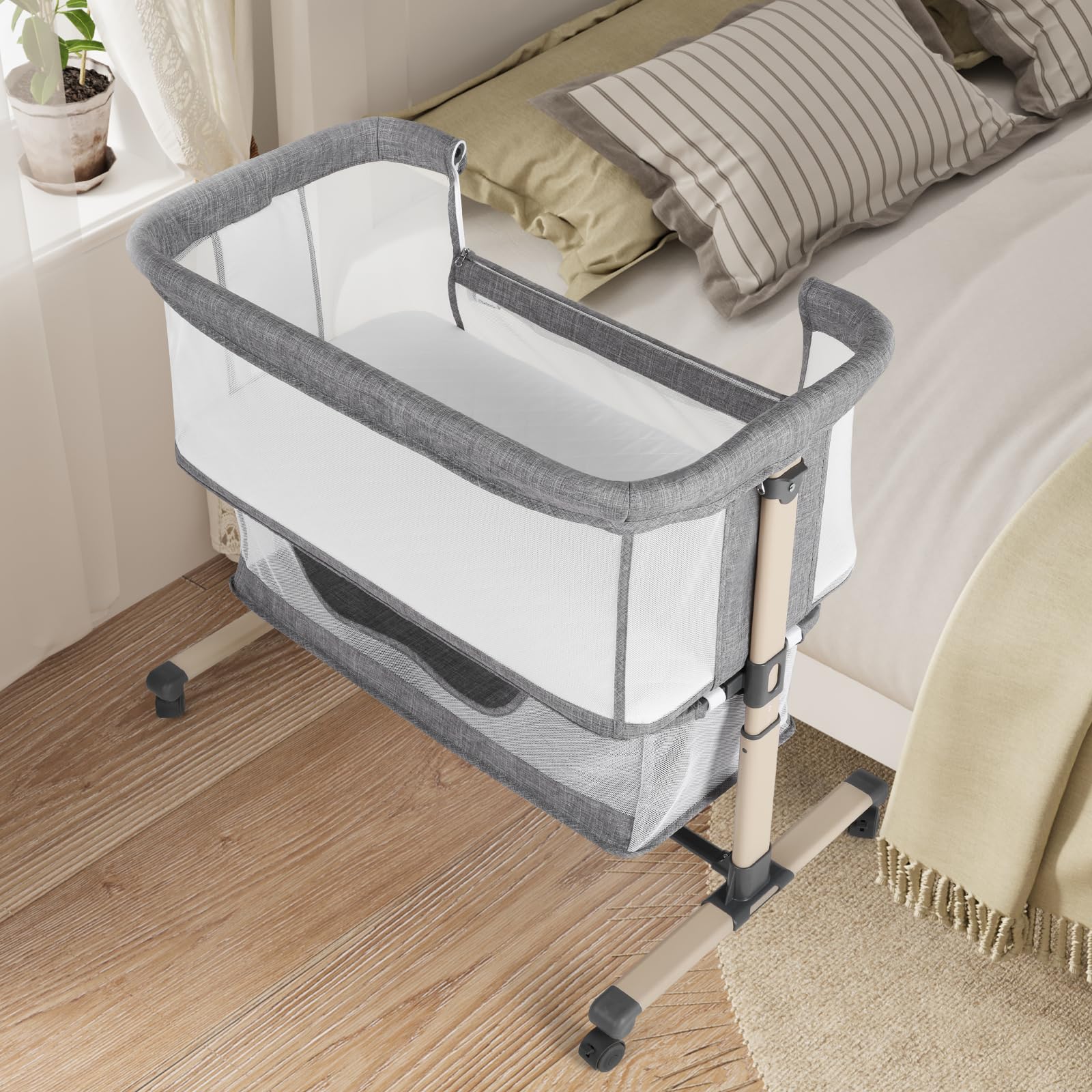 Cowiewie padded structure adds extra comfort to the mattress for soothing nights