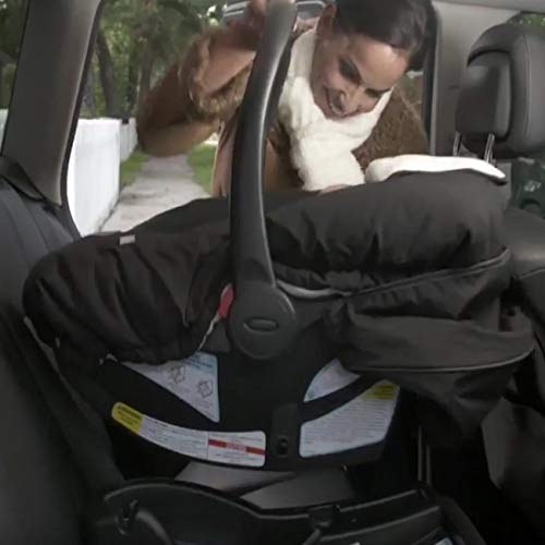Cozy Cover breathable mesh sides improve airflow for baby comfort.