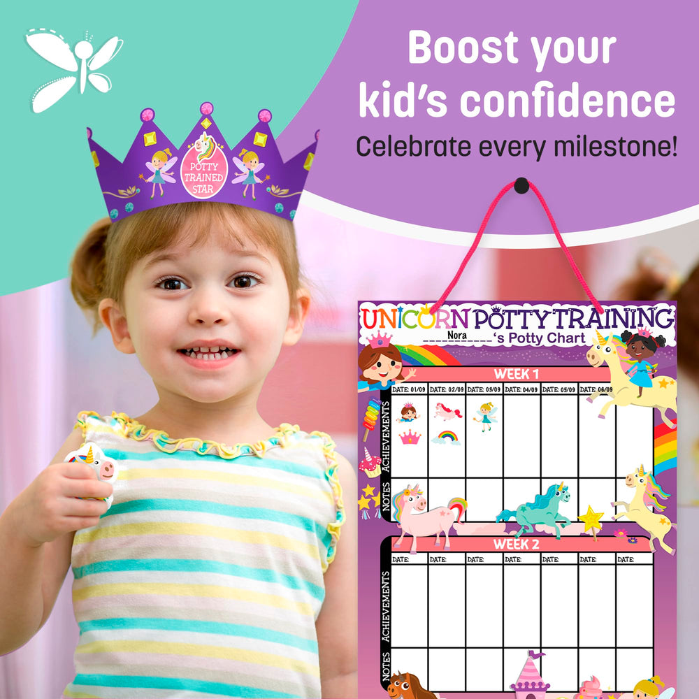 COZY GREENS diploma certificate celebrating potty training completion