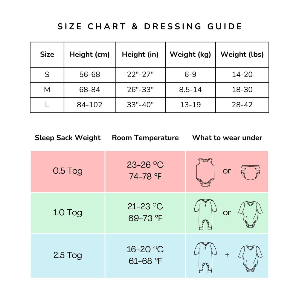 Cozy Seal sleep sack sized 6-18 months grows with baby movement.